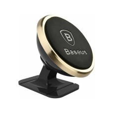 Магнітний тримач Baseus PREMIUM Magnetic 360 (paste type) Gold фото