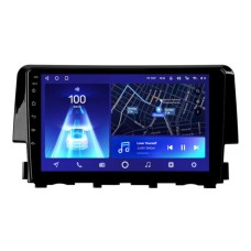 Штатная магнитола Teyes CC2 PLUS 3+32 Gb Honda Civic 10 FC FK 2015-2020 9" фото