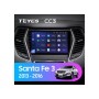 Штатная магнитола Teyes CC3 6+128 Gb Hyundai Santa Fe 3 2013-2016 9" фото 2