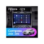 Штатна магнітола Teyes CC3 6+128 Gb Jeep Compass 1 MK 2006-2010 10" фото 2