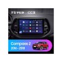 Штатна магнітола Teyes CC3 6+128 Gb Jeep Compass 2 MP 2016-2018 10" фото 2