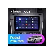 Штатная магнитола Teyes CC3 3+32 Gb Nissan Patrol Y62 2010-2020 10" фото