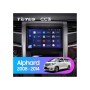 Штатна магнітола Teyes CC3 6+128 Gb Toyota Alphard H20 2008-2014 9" фото 2