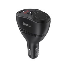 Зарядное устройство HOCO Z34 Thunder power 1LighterPlug/96W/2USB/3,1A/LED Black фото